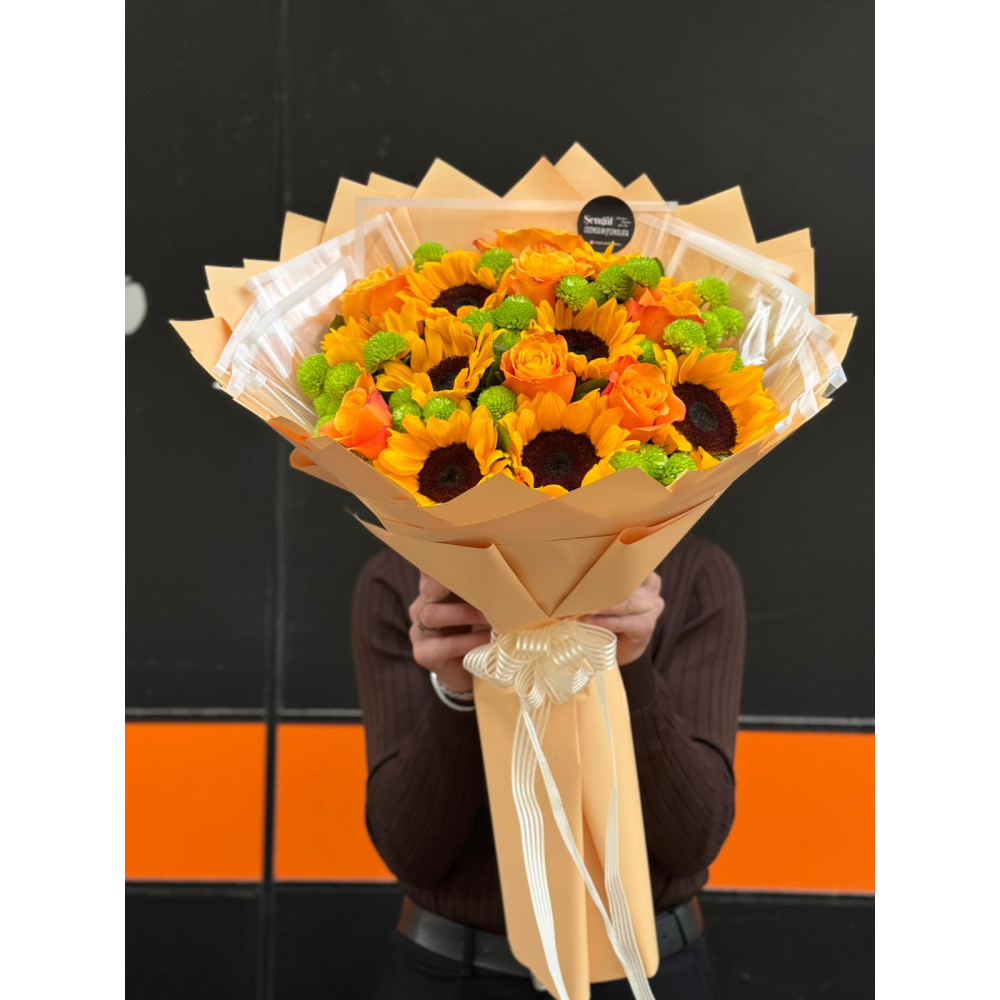 AYÇİÇEĞİ BUKETİ